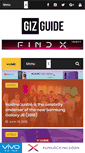 Mobile Screenshot of gizguide.com